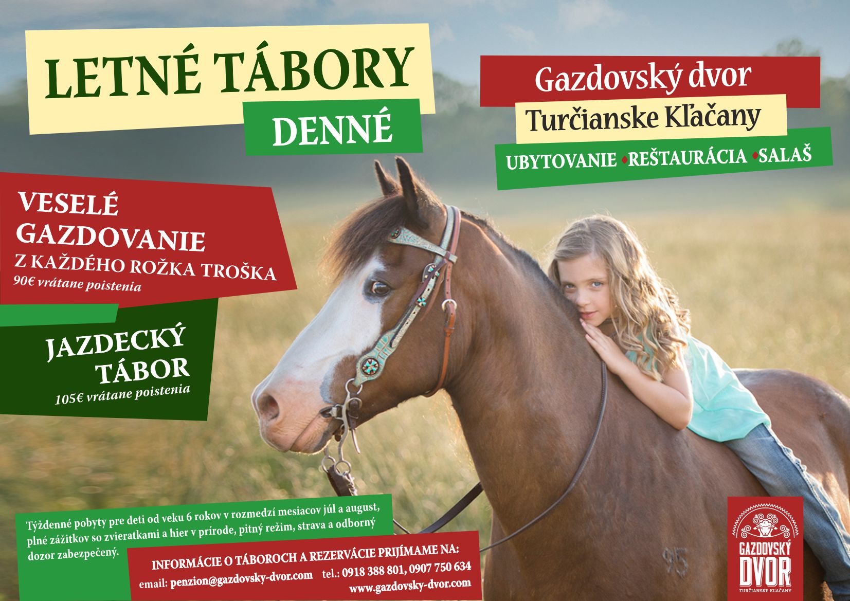 Mitro . letný denný prímestský tábor